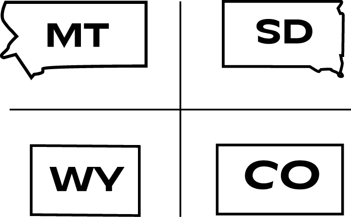 Internet provider in MT SD WY CO